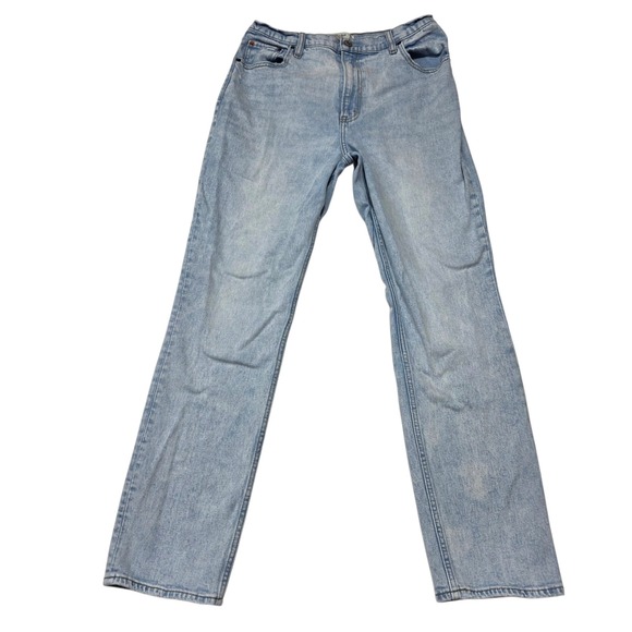 Abercrombie & Fitch Denim - Abercrombie & Fitch The 90s Slim Straight Ultra High Rise Jeans Women 31/12 Blue